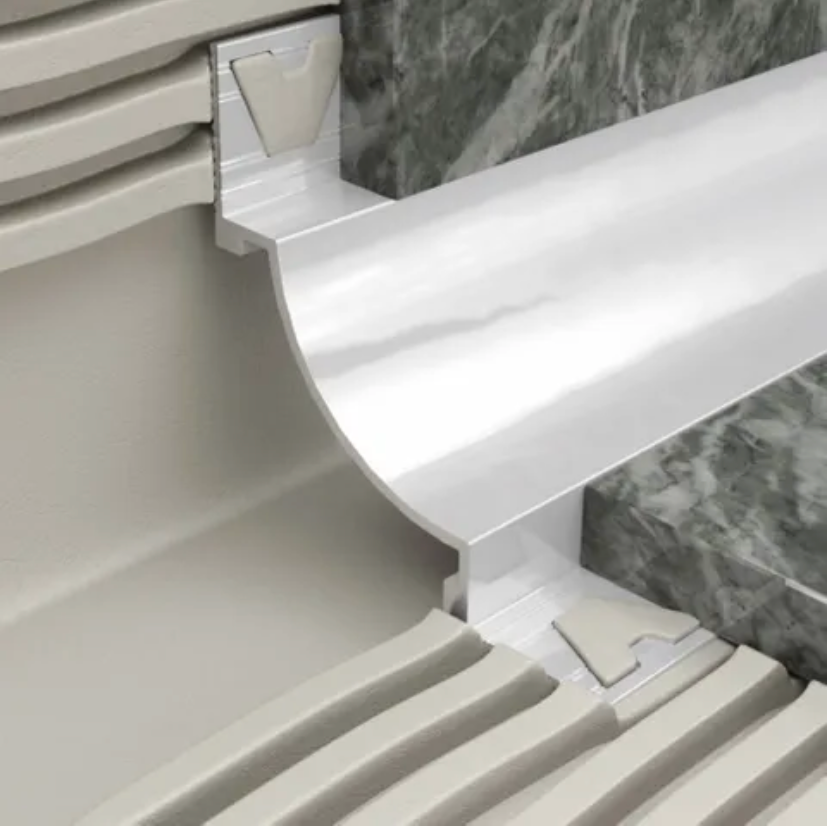 Aluminium Cove Trim White