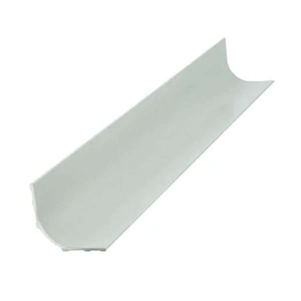 Aluminium All Purpose Cove Trim White tiletrim24.au 