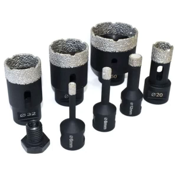 Otec Core Bit Vacuum Brazed Drill Set tiletrim24.au 