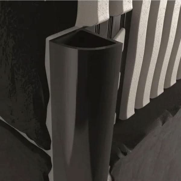 PVC Round Edge Tile Trim Black Tile Trim alltrim 