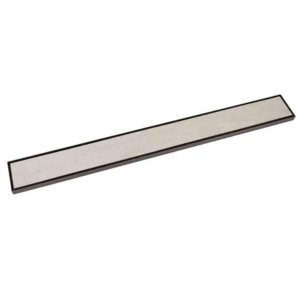 Tile Insert Floor Drain 900x110x20mm Brushed Gunmetal S/S tiletrim24.au 